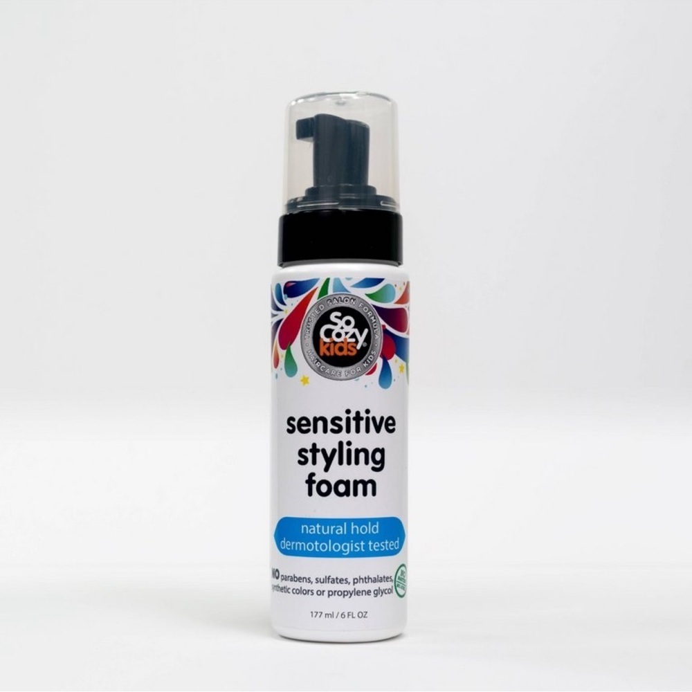 SoCozy Kids Sensitive Styling Foam 6oz. New